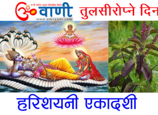 हरिशयनी एकादशी,चतुर्मासव्रत आरम्भ